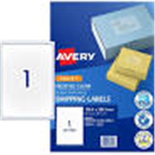 Avery J8567 Quick Peel Label I Jet 1 Sht 199.6x289.1 Ship